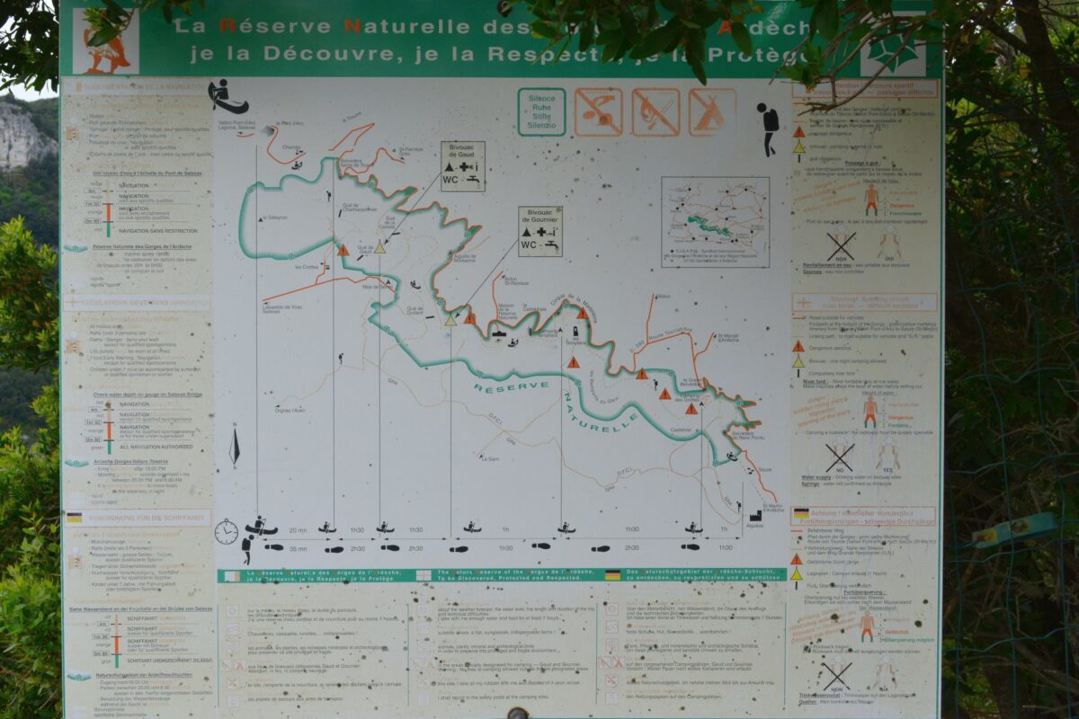 Naturschutzgebiet Ardèche