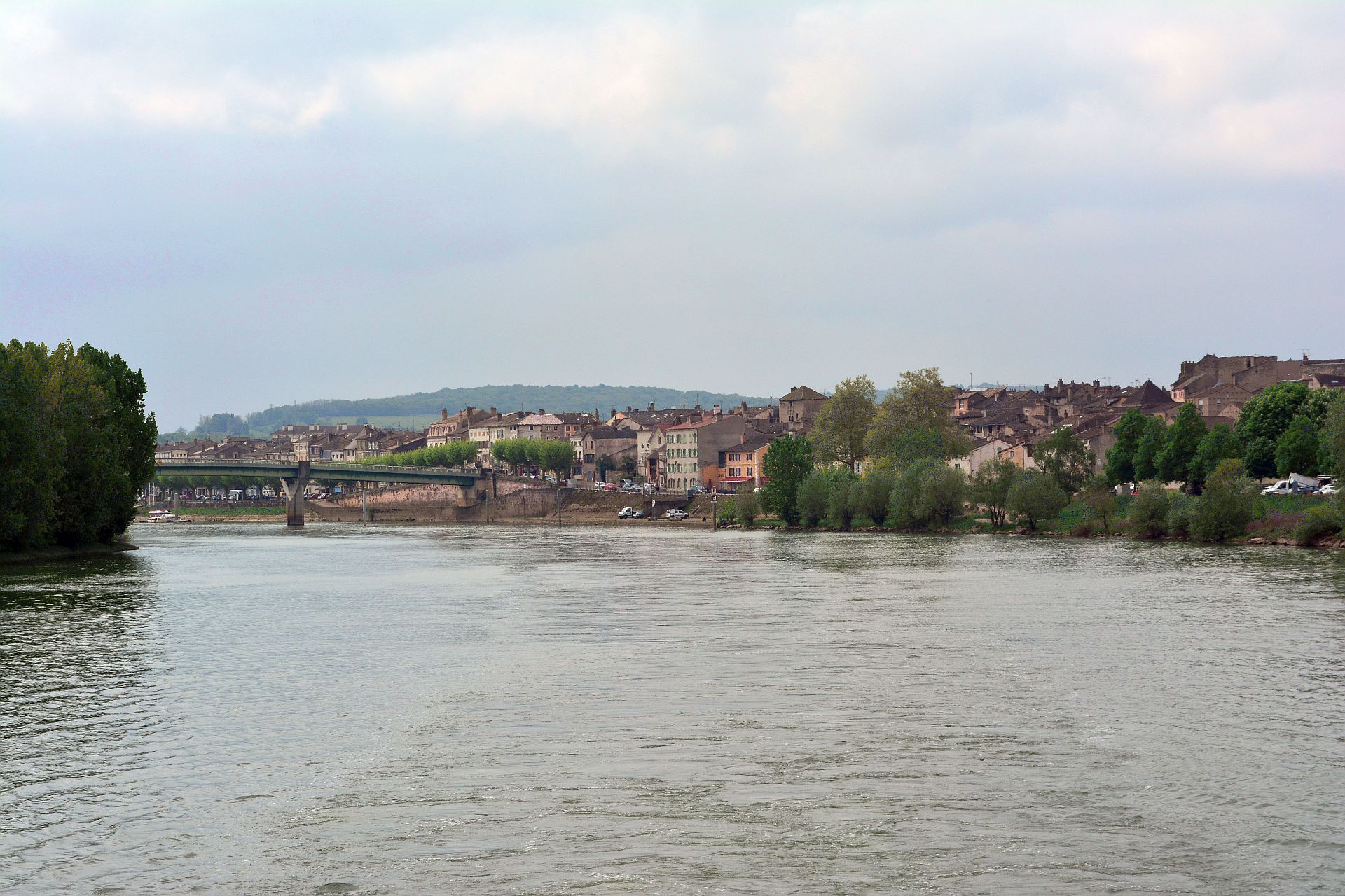 Tournus an der Saône