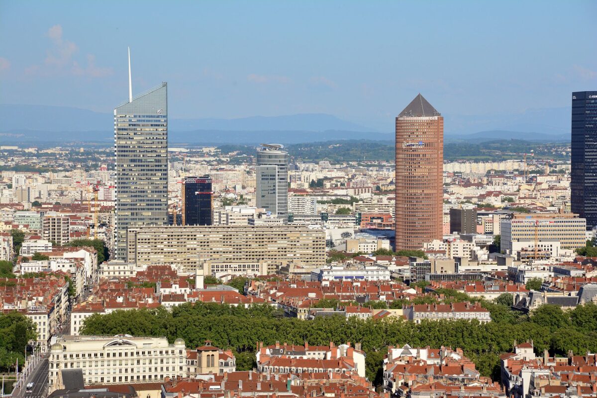 Blick über Lyon
