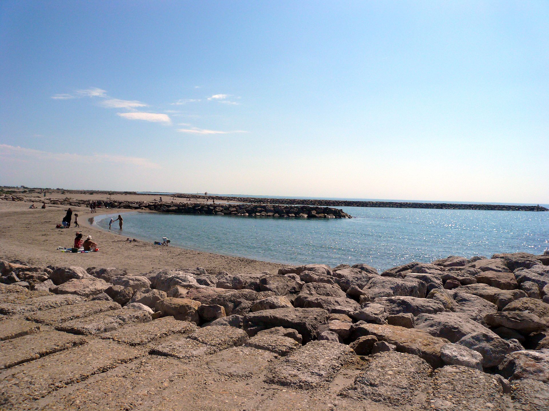Strand von Saintes-Maries-de-la-Mer